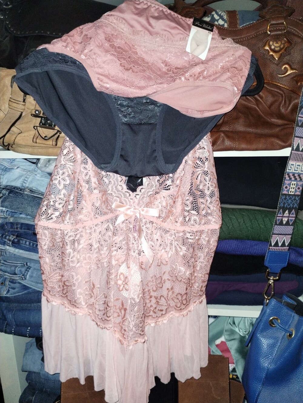 Avid Love Lingerie Plus 2 Pairs Of Prima Valentina 3X Underwear